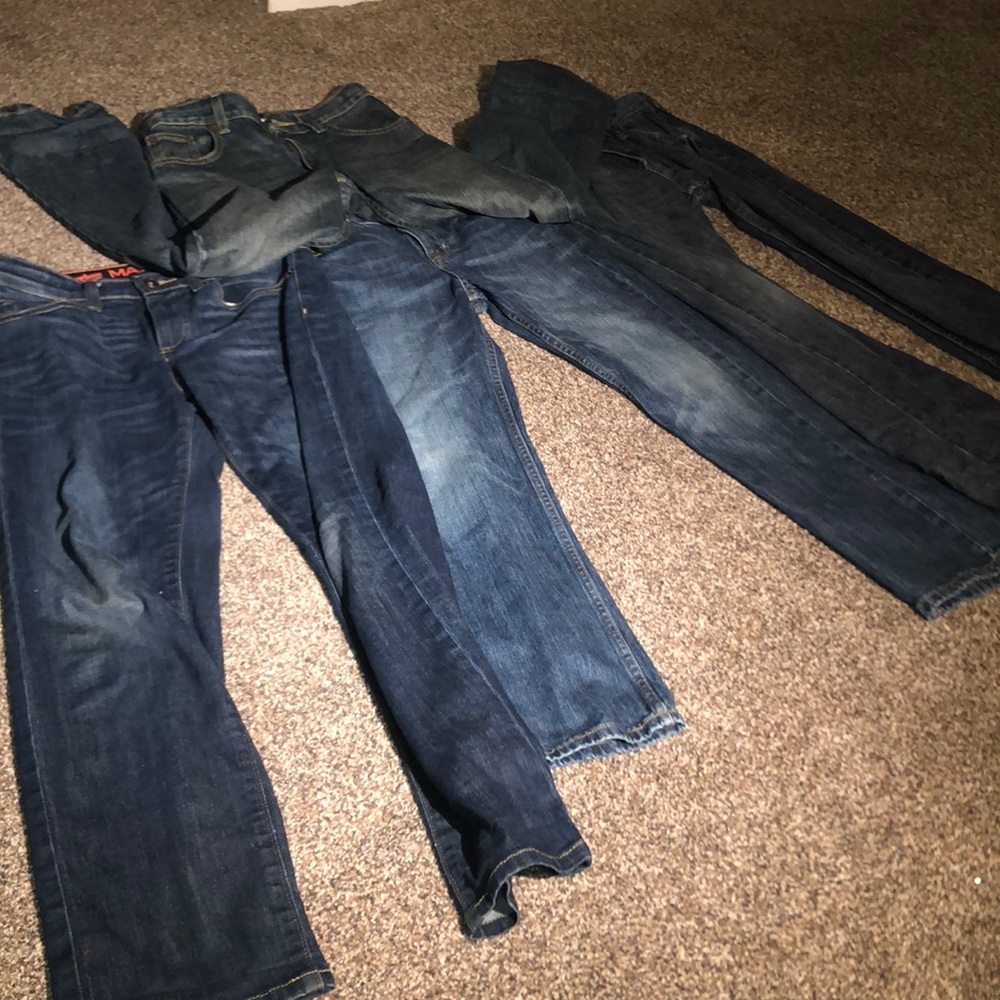Preowned boy’s bundle jeans all sizes 12R & 12S